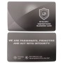 Tarjeta bloqueadora RFID para billetera