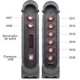 Osciloscopio USB de 8 canales + HT201