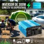 Inversor DC 12V a AC 220V 300W onda senoidal modificada