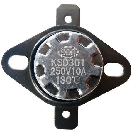 Termostato Ksd301 250v 10a Normal Abierto 130ºc