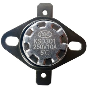 Termostato Ksd301 250v 10a Normal Abierto 5ºc