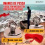 Kit de pesca magnético man de pesca 48mm 88kg de fuerza con cuerda 20 mts y mosqueton