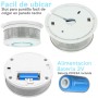 Detector de humo y temperatura inalambrico standalone