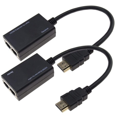 Cable prolongador HDMI por cable UTP hasta 30M