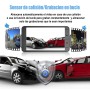 Cámara para tablero de auto dashcamera 1080p cámara frontal y trasera