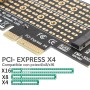 Adaptador M2 NGFF a PCIE B+M key