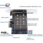 Adaptador M2 NGFF a PCIE B+M key