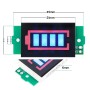 Modulo indicador de carga de bateria de litio 3.7V