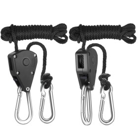 Par Poleas Plasticas con soga