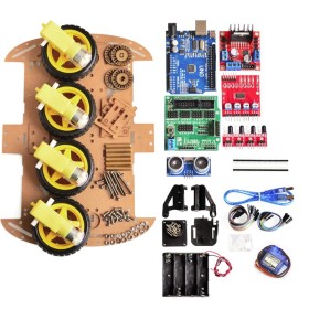 Kit robot 4WD basado en Arduino UNO
