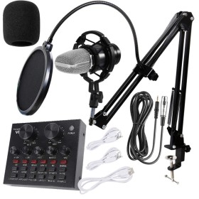 Microfono profesional BM800 con brazo shock para radio / youtube