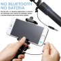 Palo Bastón para Selfies Stick Extensible con cable