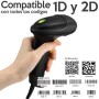 Escáner de código de barras 1D 2D USB