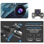 Cámara para tablero de auto dashcamera 1080p cámara frontal y trasera
