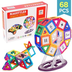 Kit barras Magnéticas y esferas 100 PCS