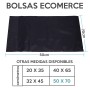 Bolsas Para Comercio Negras x100 50x70 cm