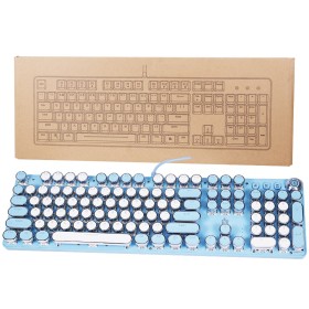 Combo Mouse + Teclado semi mecanico  RGB