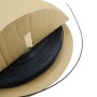 Tubo termocontraible negro 3mm 400metros