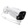 Cámara Bullet conenctor Ethernet 6Led IR inclinación para exterior