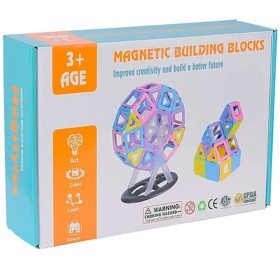 Bloque de construcción con imanes (82 pcs)