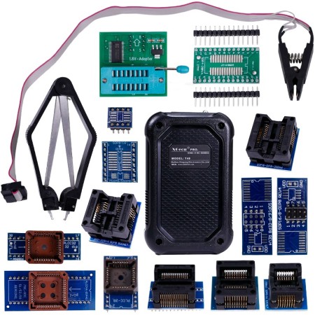 Programador T48 con componentes