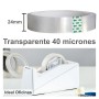 Combo 36 Cinta Adhesiva 24mm 50 metros reales 40 micrones