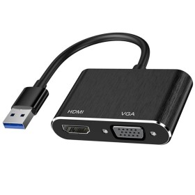 Placa de video externa USB 3.0 a VGA