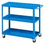 Carro Metálico De Taller Con 3 Bandejas