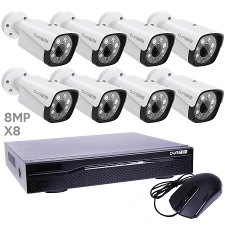 NVR 16 canales + 8 camaras 8MP