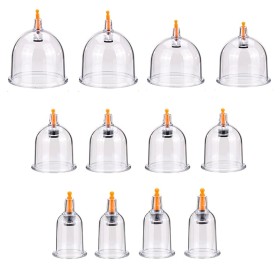 Set de 12 Ventosas para Terapia