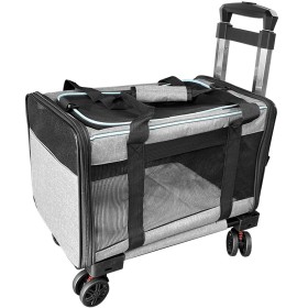 Bolso para Transportar Mascotas con Ruedas y Manija