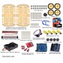 Kit chasis  Infrarrojo seguimiento de linea. ruedas y portapila robot auto 4WD