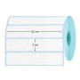 Rollo de 1000 etiquetas térmicas 10x2cm