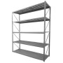 Estanteria Rack Metálico 5 niveles capacidad 1500kg
