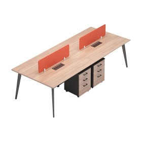 Estación de Trabajo Moderno para 4 Personas