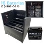 Combo de Energía UPS de 6000 VA con Gabinete y 16 Baterías AOKLY 6FM18