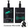 Receptor para carga inalámbrica micro USB