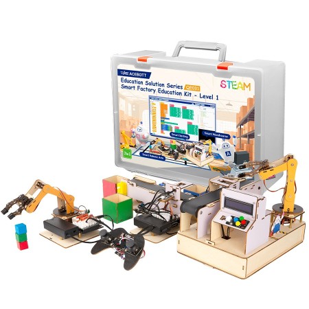 Kit Educativo 3 en 1 Fábrica Inteligente ESP32