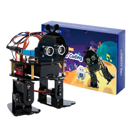 Kit Robot Bípedo Biónico Programable para Juguetes Electrónicos