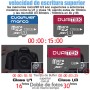 Memoria micro SD 64GB U3 DUAITEK