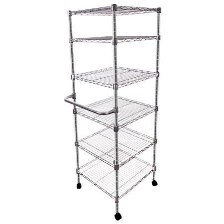 Estantería de Acero 6 Niveles Organizador 170x50 cm