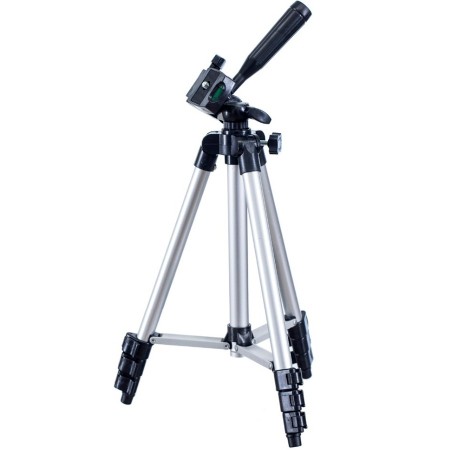 Tripode plegable de aluminio 1.02M  con nivel burbuja