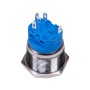 Botón Pulsador de Metal LED 22mm 220v