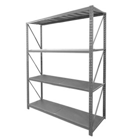 Estanteria Rack Metálico 4 niveles capacidad 1200kg