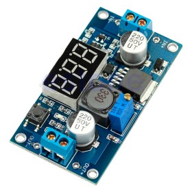 Fuente Step Down DC-DC con Voltímetro
