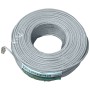 Cable UTP CAT5E 100m 24AWG 0.51CCA*4Pairs+0.90PE+Rip Cord+5.1PVC
