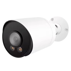 Cámara Ip Bullet POE 6MP 2 LED Ir Micrófono Apta Exterior