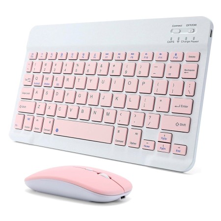 Kit Teclado Y Mouse Inalámbrico Recargable