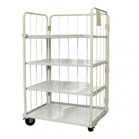 Carro Estantería de Acero 5 Niveles 100x85x160 cm