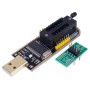 Combo Programador Usb Ch341a + Pinza + Cable Bios Eeprom + adaptador Soic8 200mil